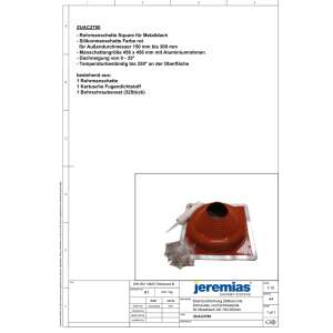 DW-ECO 2.0 Dachdurchf&uuml;hrung (Silikon) inkl. Schrauben und Dichtmaterial, f&uuml;r Metalldach