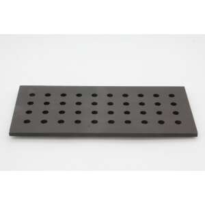 Ofenrost aus Stahl mit Verstärkung 170 x 350 mm