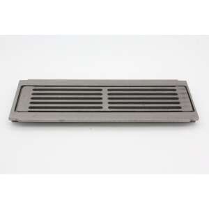 Ofenrost - Gussrost 175 x 420 mm mit Einbaurahmen