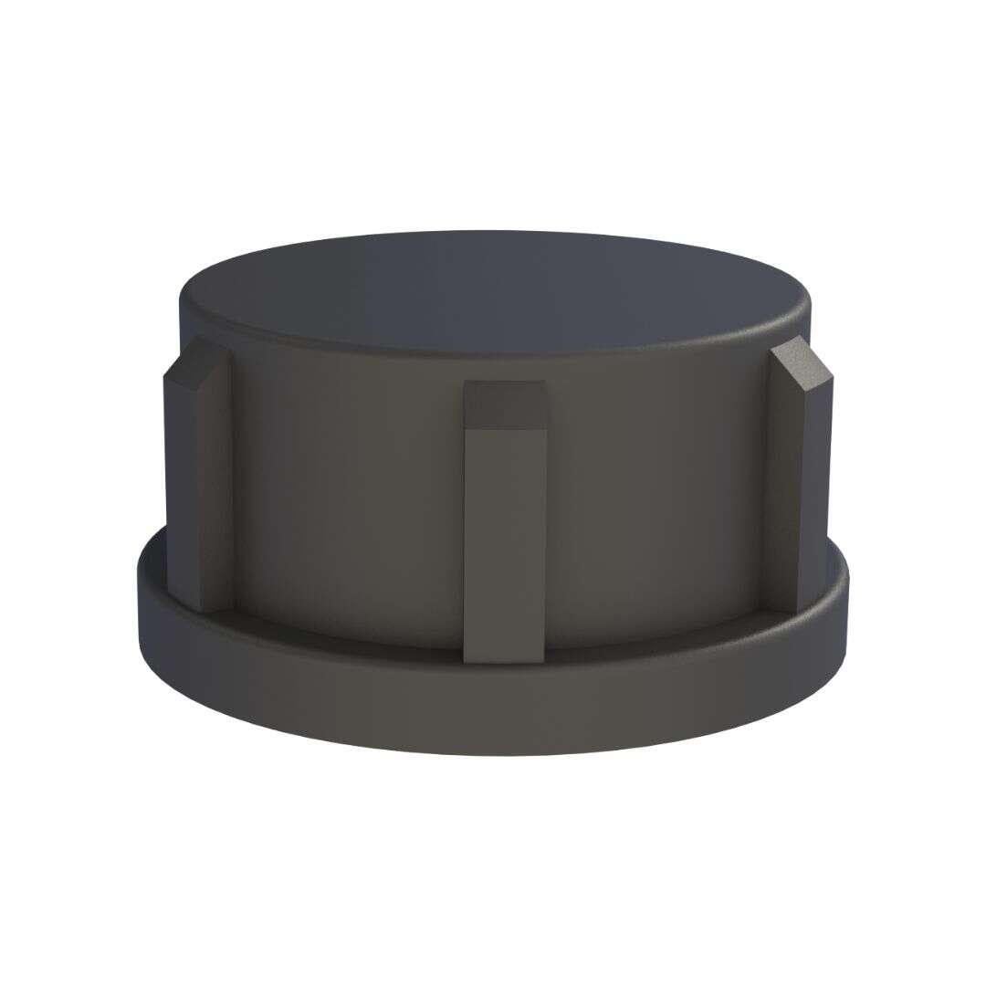 DW-Black Verschlusskappe Kunststoff für Kondensatablauf passend auf 1/2" Nippel