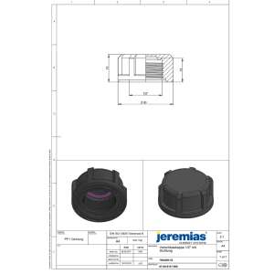 DW-Black Verschlusskappe Kunststoff für...