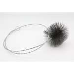 Kaminbürste - 2000 x 150 x 160 mm - Stahl glatt - 0,30 mm