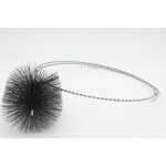 Kaminbürste - 2000 x 150 x 160 mm - Stahl glatt - 0,30 mm