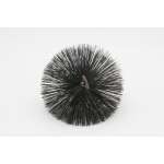 Rohrbürste - Kunststoff - mit zwei Ösen - Ø 160 mm - 0,5mm