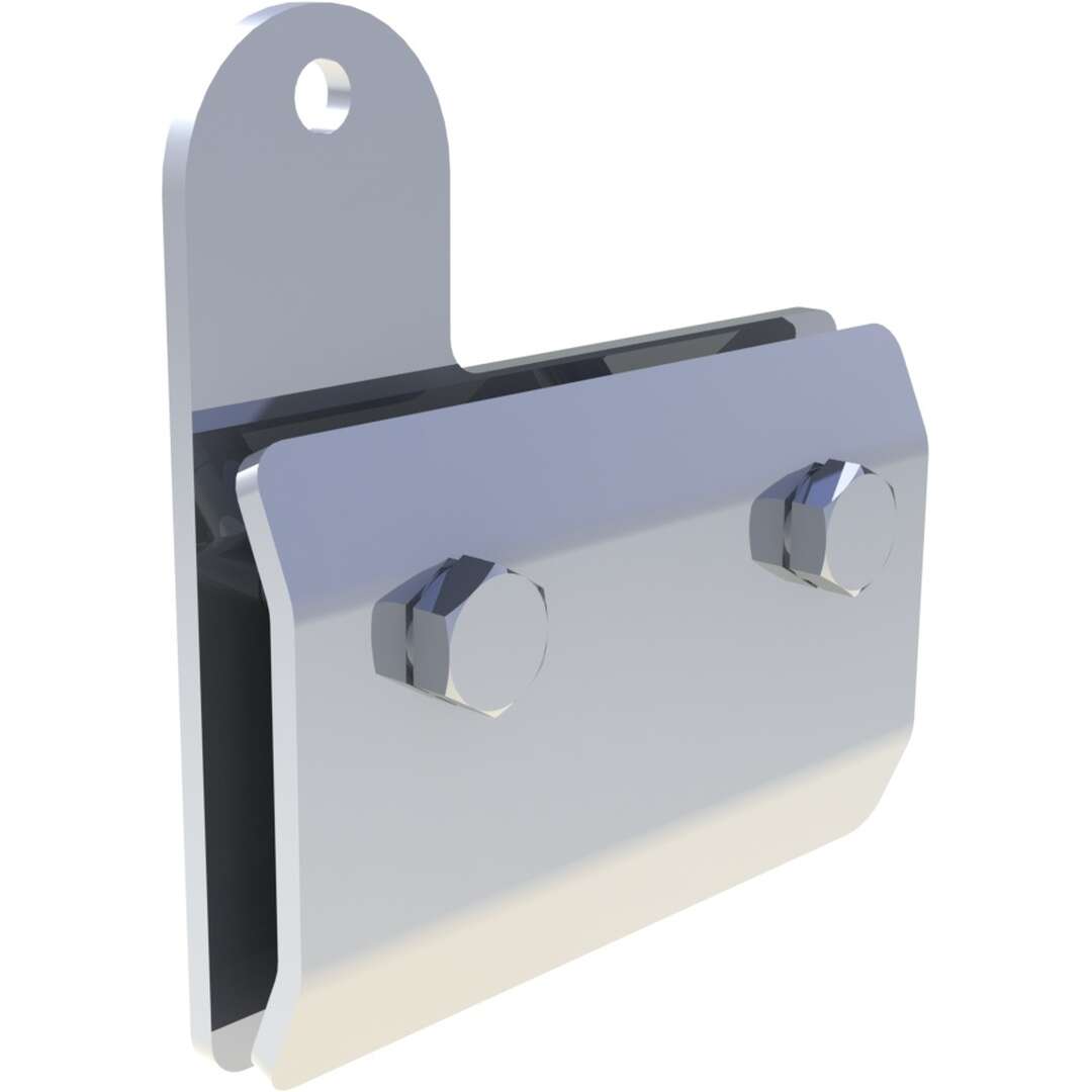 DW-FU Falz-Klemme für 2-Punkt-Abspannschelle, 2 Stück