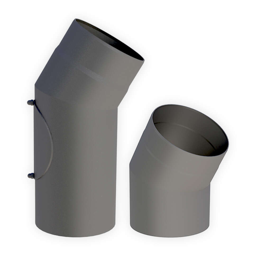 Ofenrohr Bogen 30°