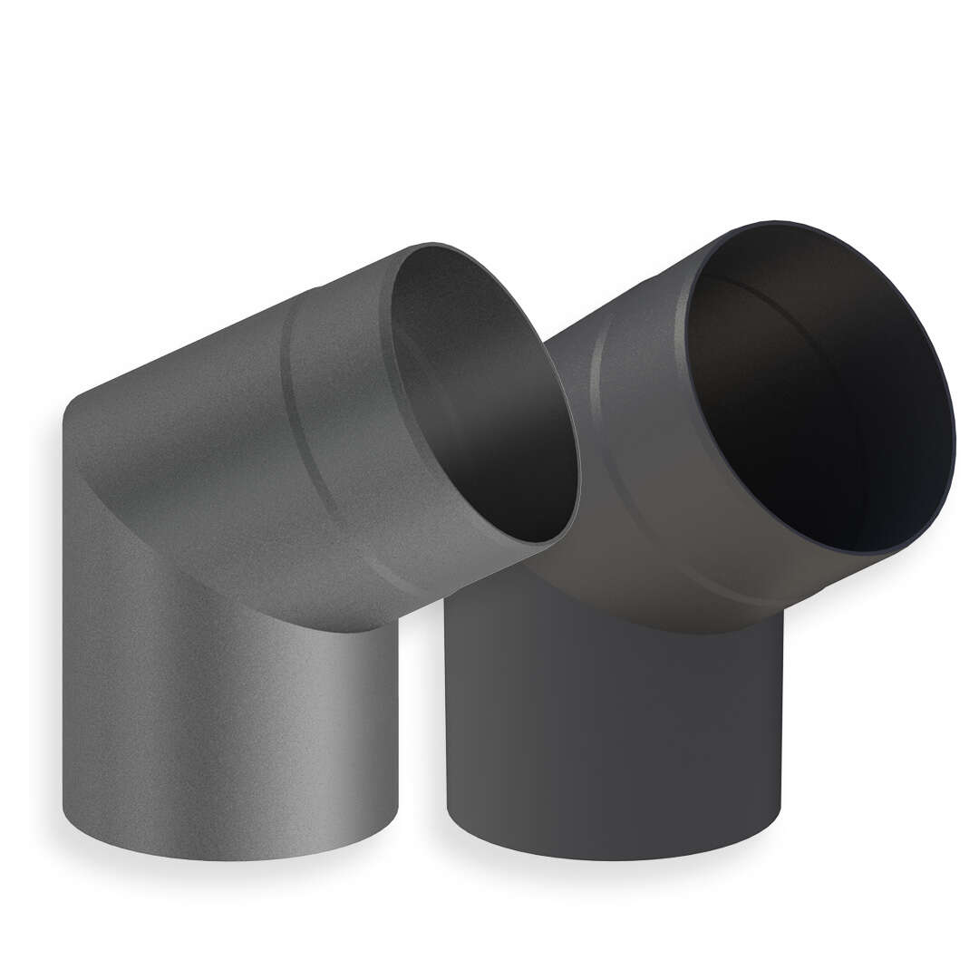 Ofenrohr Bogen 60°