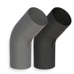 Ø 150 mm Ofenrohr Bogen 45° gezogen