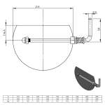 Ofenrohr Drosselklappe
