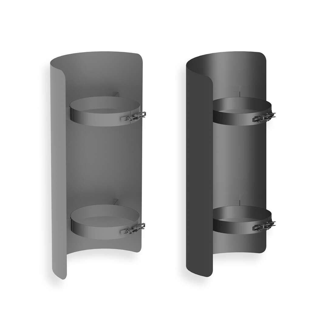 Ofenrohr Strahlungsschutz 50 cm