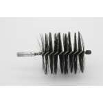 Rohrbürste rund - M12 - Stahl glatt