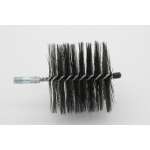 Rohrbürste rund - M12 - Stahl glatt
