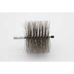 Rohrbürste rund - M12 - Stahl glatt