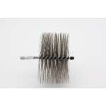 Rohrbürste rund - M12 - Stahl glatt