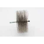 Rohrbürste rund - M12 - Stahl glatt