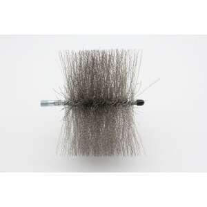 Rohrb&uuml;rste rund - Edelstahl gewellt