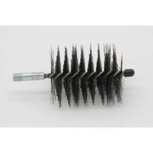 Rohrb&uuml;rste quadratisch - M12 - Stahl glatt - 0,40 mm
