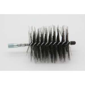 Rohrb&uuml;rste quadratisch - M12 - Stahl glatt - 0,40 mm