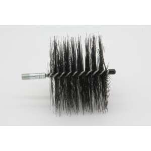Rohrbürste quadratisch - M12 - Stahl glatt - 0,40 mm