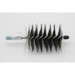 Rohrbürste quadratisch - M12 - Stahl glatt - 0,40 mm