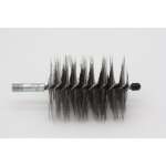 Rohrbürste quadratisch - M12 - Stahl glatt - 0,40 mm