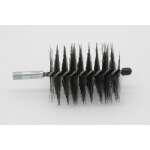 Rohrbürste quadratisch - M12 - Stahl glatt - 0,40 mm