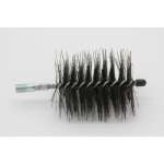 Rohrbürste quadratisch - M12 - Stahl glatt - 0,40 mm