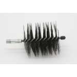 Rohrbürste quadratisch - M12 - Stahl glatt - 0,40 mm