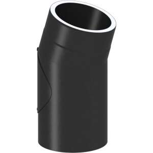 Jeremias Ofenrohr doppelwandig ISO-Line Winkel 15&deg;