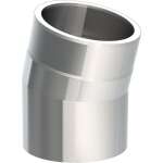 Jeremias Ofenrohr doppelwandig ISO-Line Winkel 15°