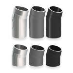 Jeremias Ofenrohr doppelwandig ISO-Line Winkel 15°