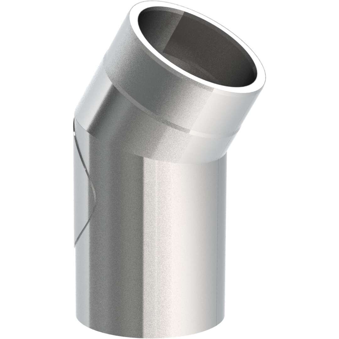 Jeremias Ofenrohr doppelwandig ISO-Line Winkel 30°