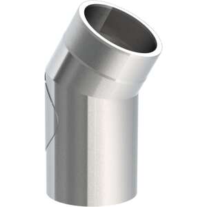 Jeremias Ofenrohr doppelwandig ISO-Line Winkel 30°