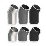 Jeremias Ofenrohr doppelwandig ISO-Line Winkel 30°