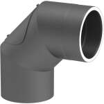 Jeremias Ofenrohr doppelwandig ISO-Line Winkel 90°