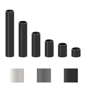 Jeremias Ofenrohr doppelwandig ISO-Line Längenelement