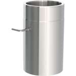 Jeremias Ofenrohr doppelwandig ISO-Line Längenelement 300 mm mit Drosselklappe