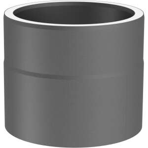 Jeremias Ofenrohr doppelwandig ISO-Line L&auml;ngenelement 150 mm mit Kondensatring