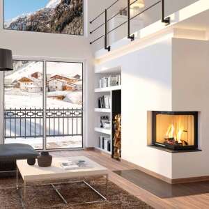 Wasserf&uuml;hrender Kamineinsatz Spartherm Varia 2L/2R-55h H2O