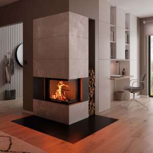 Wasserf&uuml;hrender Kamineinsatz Spartherm Varia 2L/2R-55h H2O