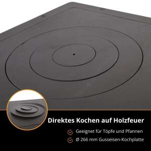 K&uuml;chenherd Cook Smart rot emailliert