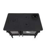 Küchenherd Cook Lite schwarz