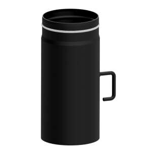 Ofenrohr Längenelement mit Drosselklappe RLU