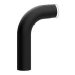 Ø 150 mm Ofenrohr Bogen 90° gezogen mit Tür RLU