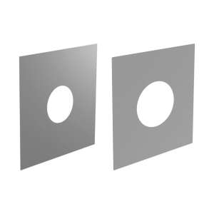 DW-ECO 2.0 - Wand-/Deckenblende einteilig 0°