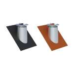 DW-ECO 2.0 - Dachdurchführung mit Elastomerrand und Wetterkragen