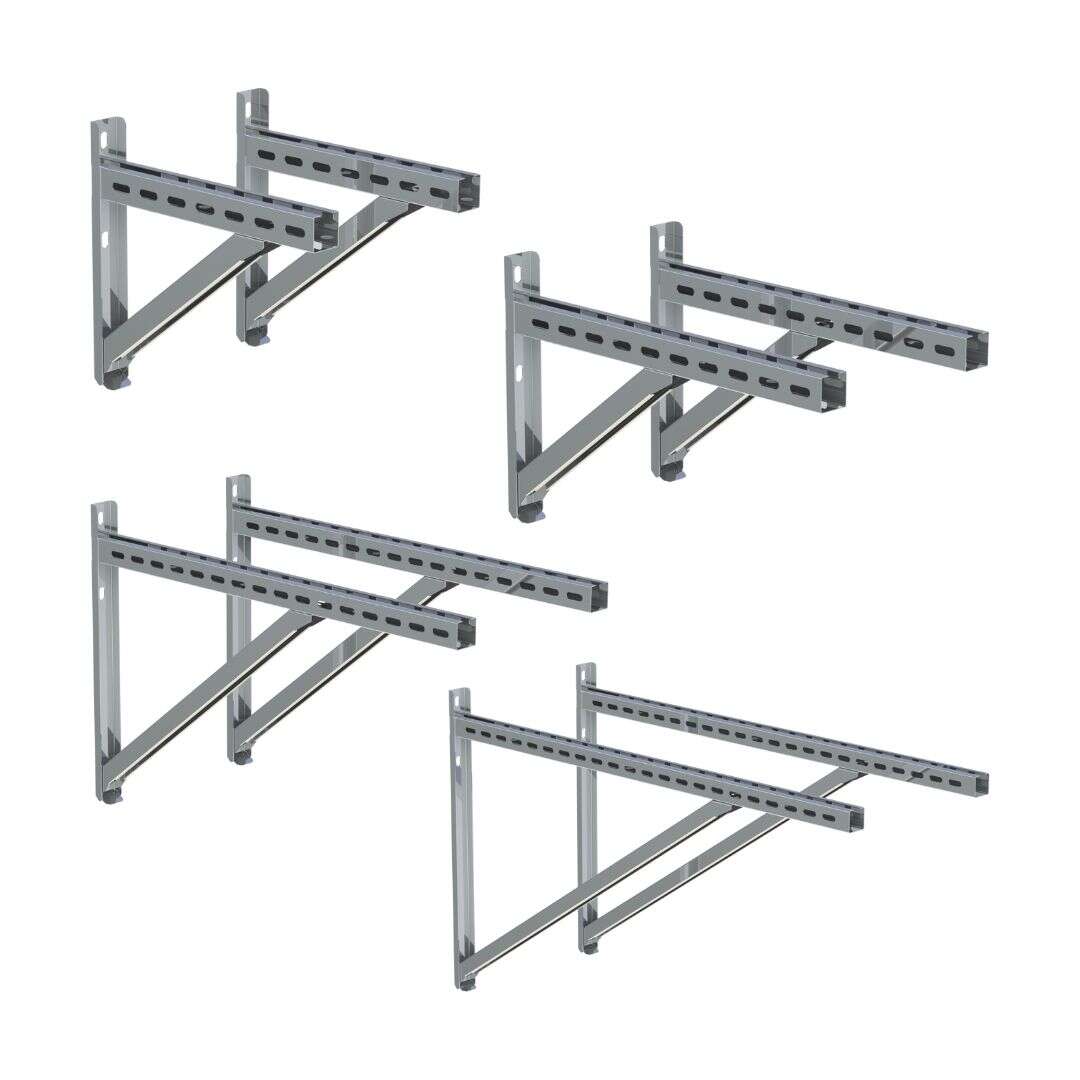 DW-ECO 2.0 - Wandstütze und Querträger