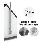 3,8 m - DW-ECO 2.0 Edelstahlschornstein Komplettset doppelwandig