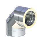 DW-ECO 2.0 - Winkel 90° mit Revisionsöffnung