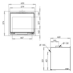 Kamineinsatz Aduro 5.1